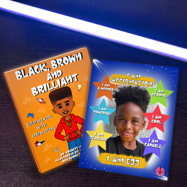 Personalized Affirmations Portrait for BOYS
