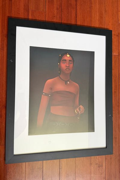 Nawi from The Woman King - Art Print