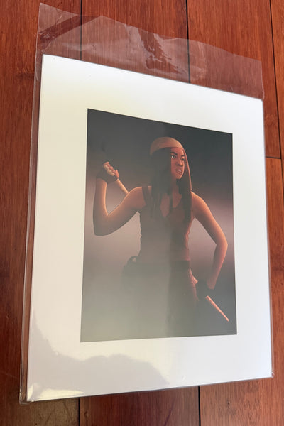 Michonne from The Walking Dead - Art Print