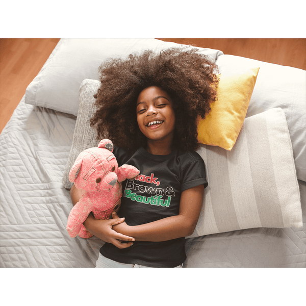 Kids Special Edition Pan African Black, Brown and Beautiful©™ Premium T-shirt