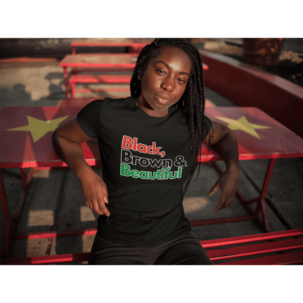 Special Edition Pan African Black, Brown and Beautiful©™ Premium T-shirt